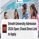 Srinath University Admission 2024 Open; Check Direct Link to Apply
